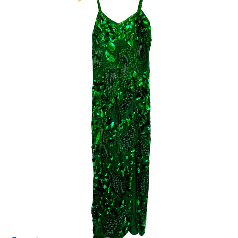 Emerald Sheath Gown
